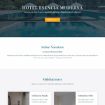 Plantilla Web Hotel