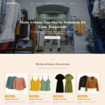 Plantilla Web Moda