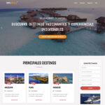 Plantilla Web Agencia de Viajes